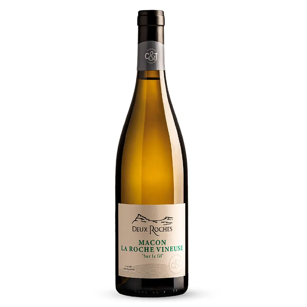 Rượu Vang Deux Roches Macon La Roche Vineuse Sur Le Fil Rượu Vang Deux Roches Macon La Roche Vineuse Sur Le Fil – 750ml – Pháp