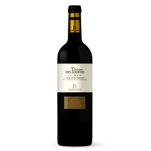 Bộ sưu tập rượu vang và rượu mạnh 19 Rượu Vang Đỏ Chateau Des Tourtes Le Dou – 750ml – Pháp