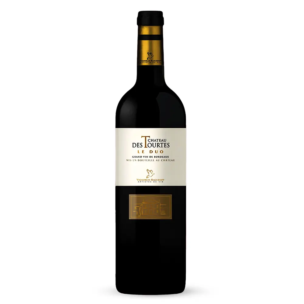 Rượu Vang Đỏ Chateau Des Tourtes Le Dou 1 Rượu Vang Đỏ Chateau Des Tourtes Le Dou – 750ml – Pháp