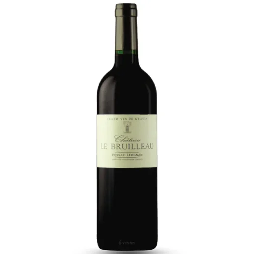 Bộ sưu tập rượu vang và rượu mạnh 17 Rượu Vang Đỏ Chateau Le Bruilleau – 750ml – Pháp