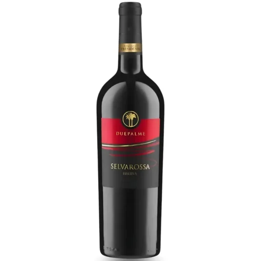 Bộ sưu tập rượu vang và rượu mạnh 21 Rượu Vang Due Palme Selvarossa Riserva – 750ml – Ý