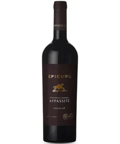 Rượu Vang Epicuro Appassite Puglia IGP – 750ml – Ý