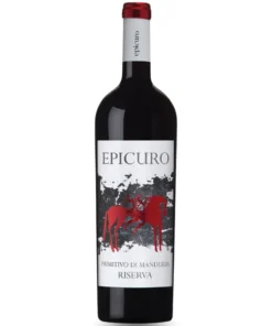 Rượu Vang Epicuro Primitivo Di Manduria Riserva – 750ml – Ý