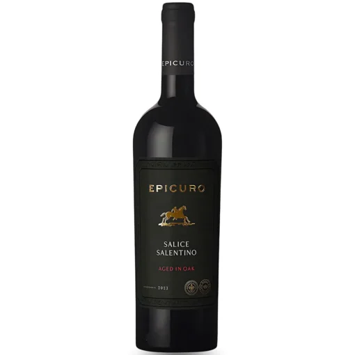 Bộ sưu tập rượu vang và rượu mạnh 18 Rượu Vang Epicuro Salice Salentino Aged In Oak – 750ml – Ý