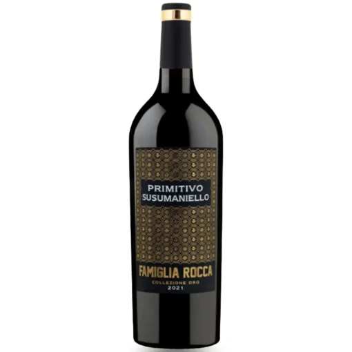 Bộ sưu tập rượu vang và rượu mạnh 20 Rượu Vang Famiglia Rocca Primitivo Susumaniello – 750ml – Ý