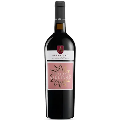 Bộ sưu tập rượu vang và rượu mạnh 23 Rượu Vang Feudo Apuliano Primitivo – 750ml – Ý
