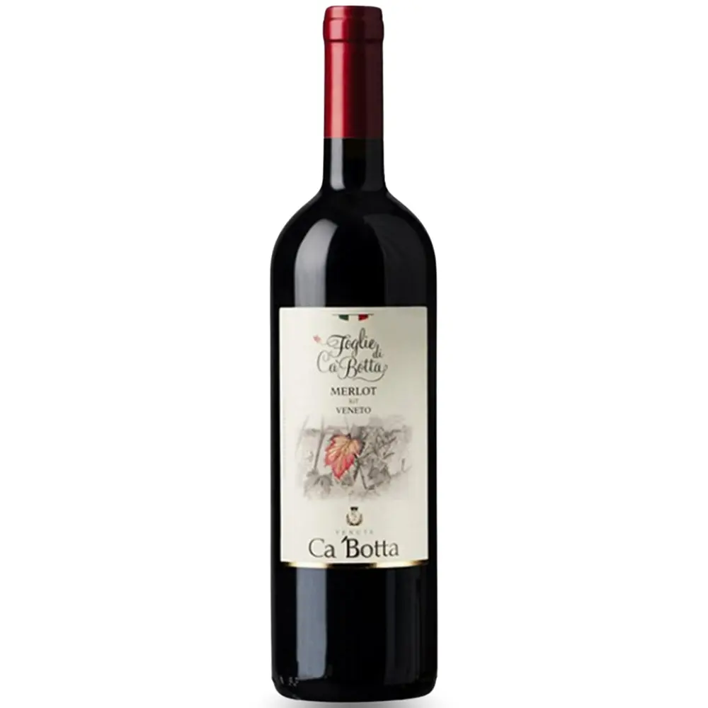 Rượu Vang Foglie Di Ca' Botta Merlot Veneto 1 Rượu Vang Foglie Di Ca' Botta Merlot Veneto – 750ml – Ý
