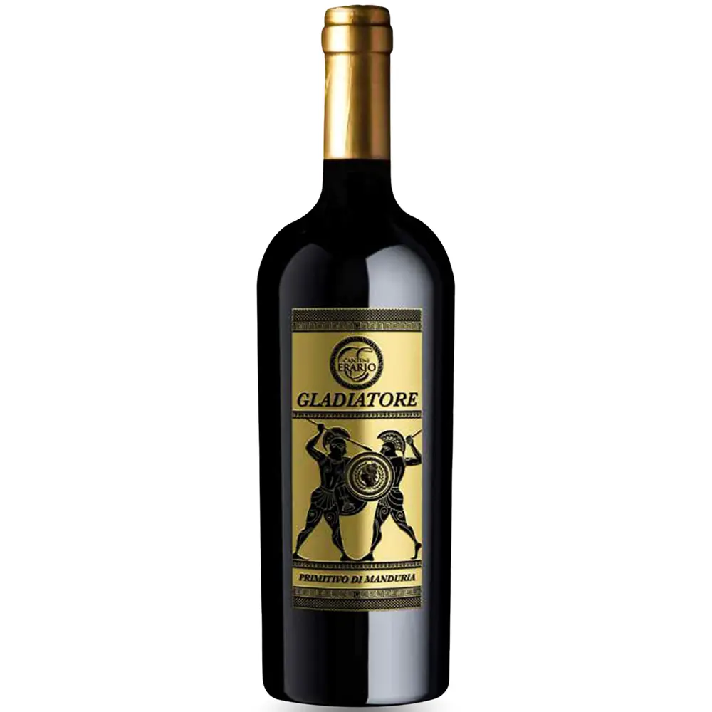 Rượu Vang Gladiatore Primitivo Di Manduria Rượu Vang Gladiatore Primitivo Di Manduria – 750ml – Ý