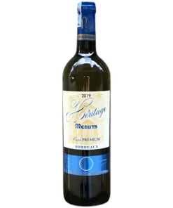 Rượu Vang Heritage De Menuts Blanc – 750ml – Pháp
