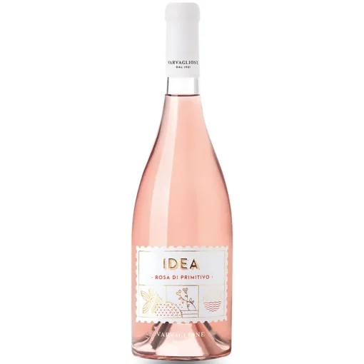 Bộ sưu tập rượu vang và rượu mạnh 20 Rượu Vang Idea Rosa Di Primitivo – 750ml – Ý