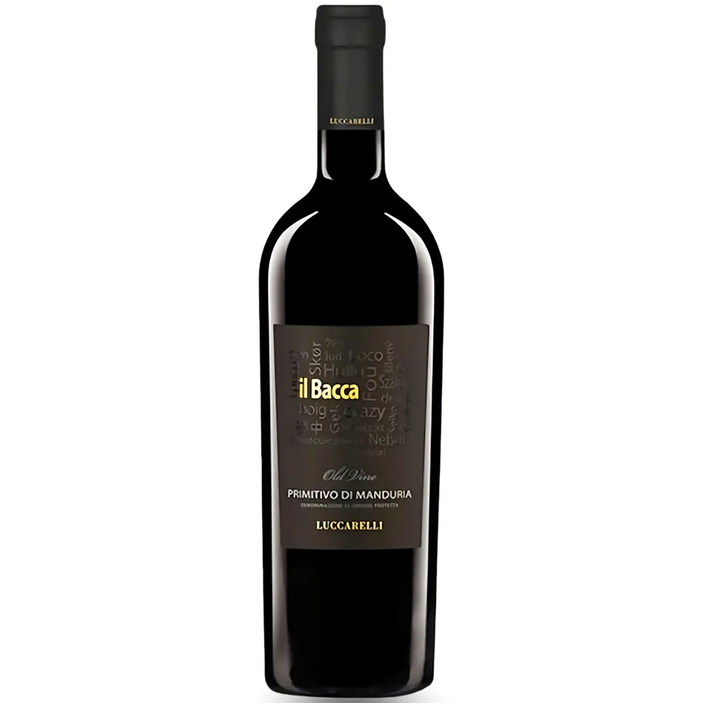 Rượu Vang IL Bacca Primitivo Di Manduria 1 Rượu Vang Il Bacca Primitivo Di Manduria – 750ml – Ý