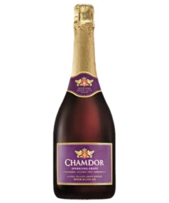 Rượu Vang Không Cồn Chamdor Sparkling Red Grape – Nam Phi