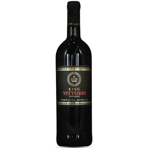 Bộ sưu tập rượu vang và rượu mạnh 15 Rượu Vang King Vittorio – 750ml – Ý