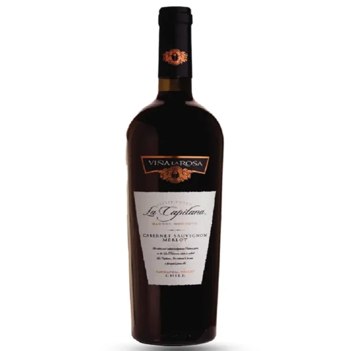 Bộ sưu tập rượu vang và rượu mạnh 25 Rượu Vang La Capitana Cabernet Sauvignon Merlot – 750ml – Chile