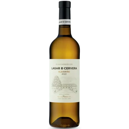Bộ sưu tập rượu vang và rượu mạnh 25 Rượu Vang Lagar de Cervera Albarino – 750ml – Tây Ban Nha