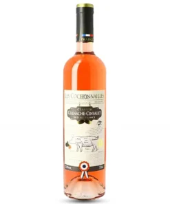 Rượu Vang Les Cochonailes Grenache Cinsault Rose – 750ml – Pháp
