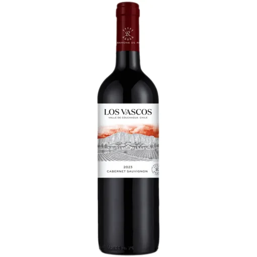 Bộ sưu tập rượu vang và rượu mạnh 24 Rượu Vang Los Vascos Cabernet Sauvignon – 750ml – Chile
