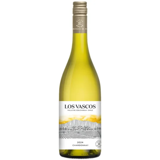Bộ sưu tập rượu vang và rượu mạnh 26 Rượu Vang Los Vascos Chardonnay – 750ml – Chile