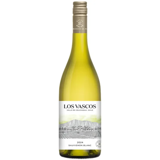 Bộ sưu tập rượu vang và rượu mạnh 25 Rượu Vang Los Vascos Sauvignon Blanc – 750ml – Chile