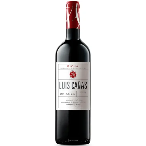 Bộ sưu tập rượu vang và rượu mạnh 19 Rượu Vang Luis Canas Crianza – 750ml – Tây Ban Nha