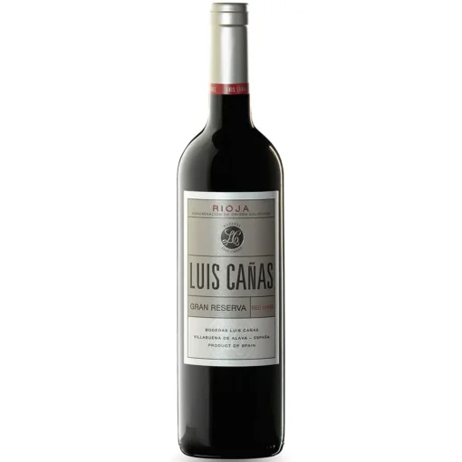 Bộ sưu tập rượu vang và rượu mạnh 17 Rượu Vang Luis Cañas Gran Reserva – 750ml – Tây Ban Nha