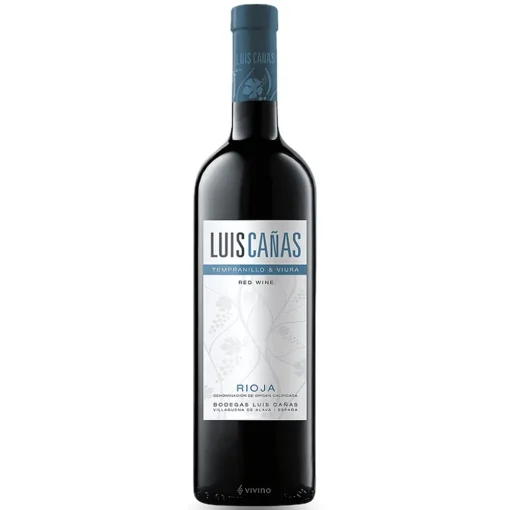 Bộ sưu tập rượu vang và rượu mạnh 16 Rượu Vang Luis Cañas Tempranillo Viura – 750ml – Tây Ban Nha