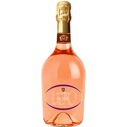 Bộ sưu tập rượu vang và rượu mạnh 16 Rượu Vang Manfredi Moscato Rose – 750ml – Ý