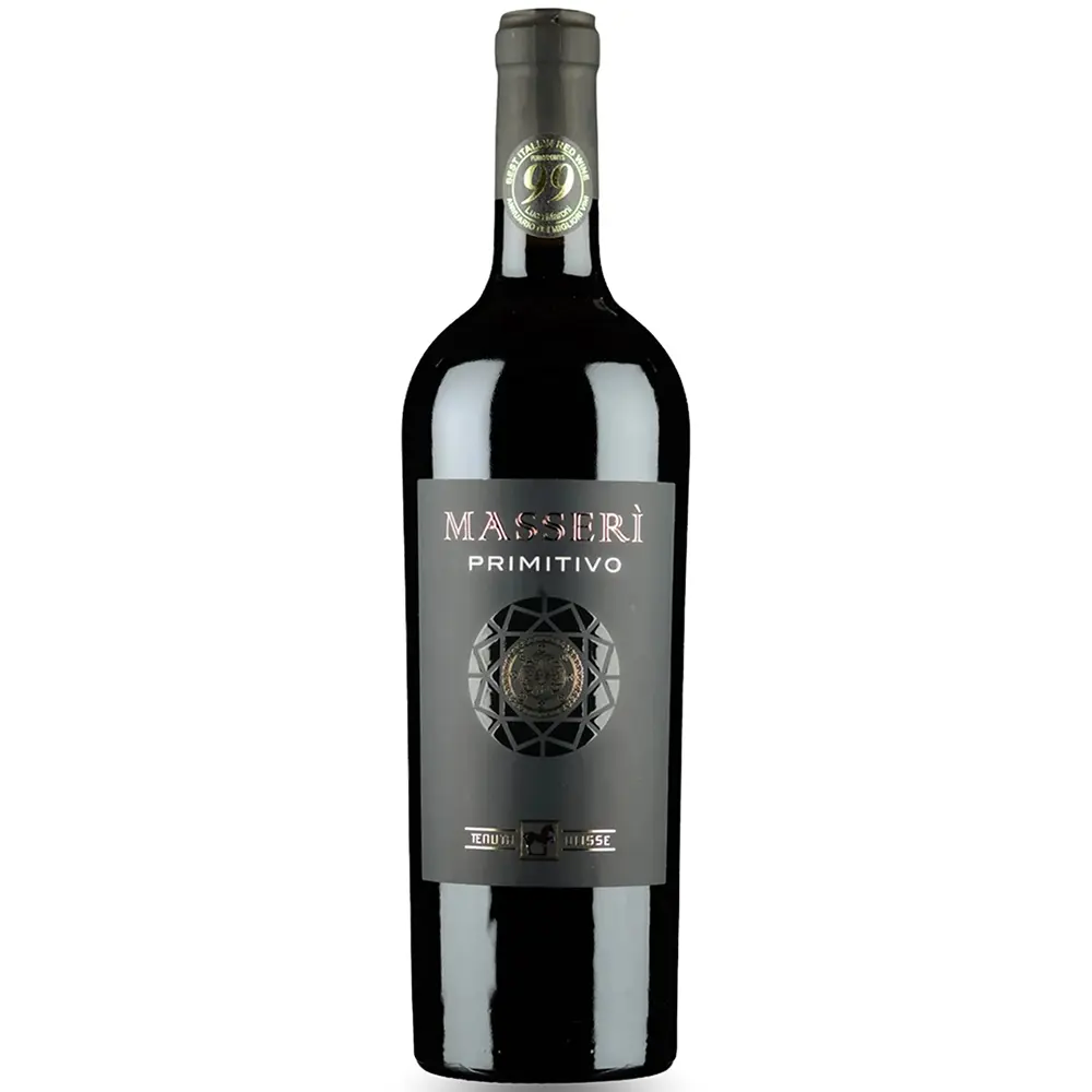 Rượu Vang Masseri Primitivo Tenuta Ulisse 1 Rượu Vang Masseri Primitivo Tenuta Ulisse – 750ml – Ý