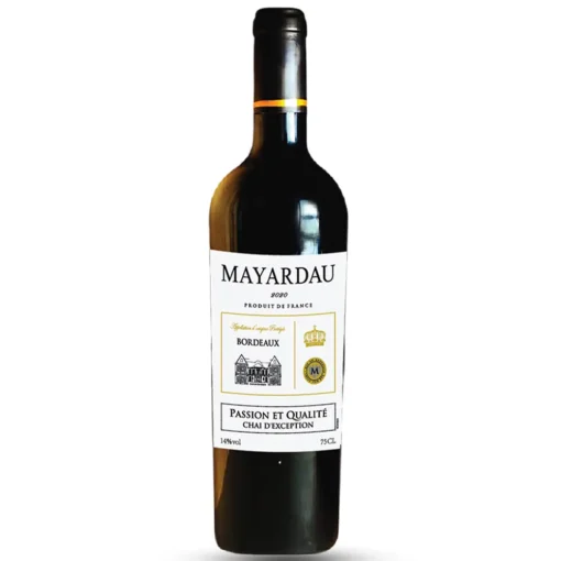 Bộ sưu tập rượu vang và rượu mạnh 16 Rượu Vang Mayardau – 750ml – Pháp