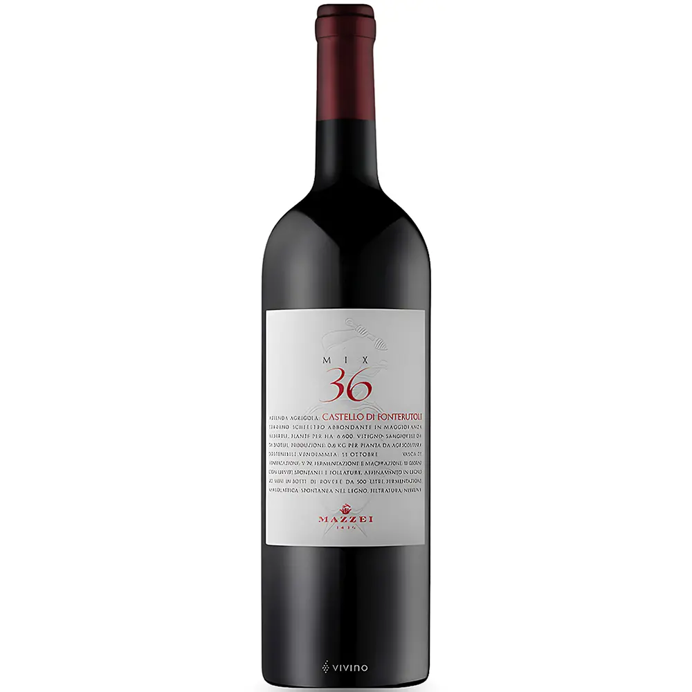 Rượu Vang Mazzei Mix 36 1 Rượu Vang Mazzei Mix 36 – 750ml – Ý