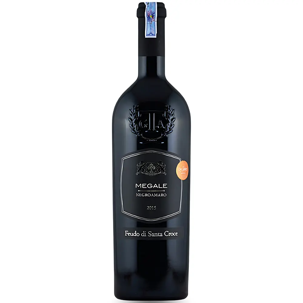 Rượu Vang Megale Black Negroamaro Feudo Croce 1 Rượu Vang Megale Black Negroamaro Feudo Croce – 750ml – Ý