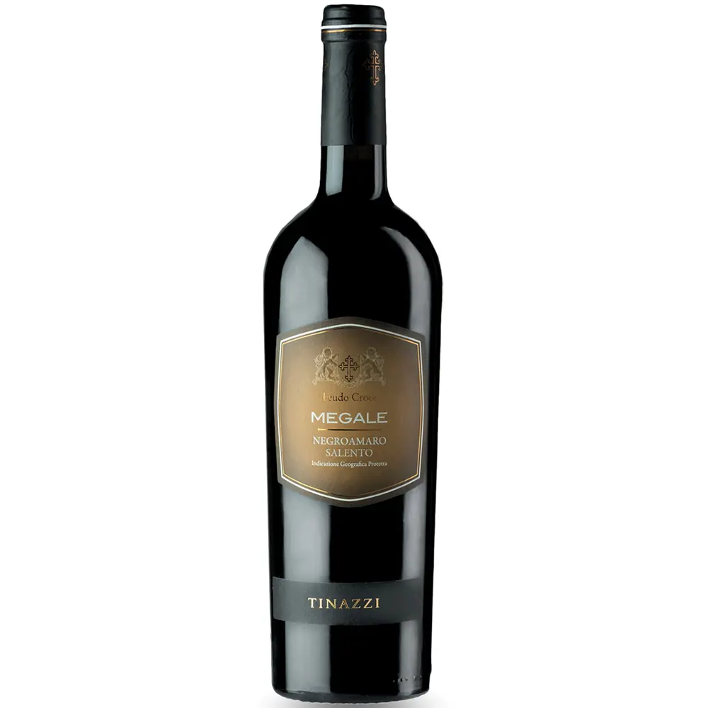 Rượu Vang Megale Negroamaro Feudo Croce 1 Rượu Vang Megale Negroamaro Feudo Croce – 750ml – Ý