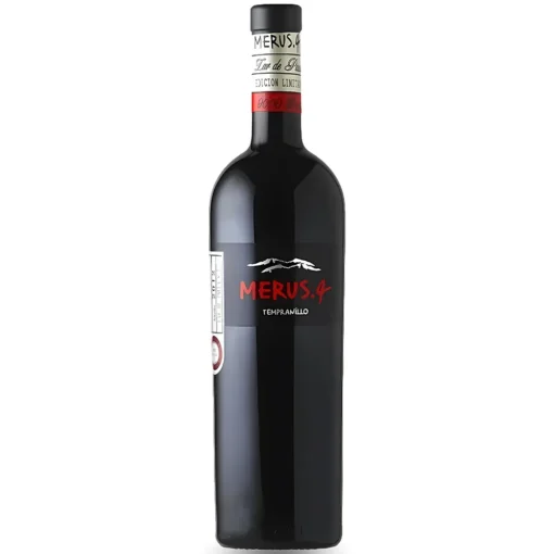 Bộ sưu tập rượu vang và rượu mạnh 16 Rượu Vang Merus 4 Tempranillo – 750ml – Tây Ban Nha