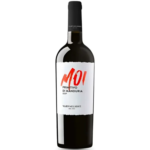 Bộ sưu tập rượu vang và rượu mạnh 20 Rượu Vang Moi Primitivo Di Manduria DOP – 750ml – Ý