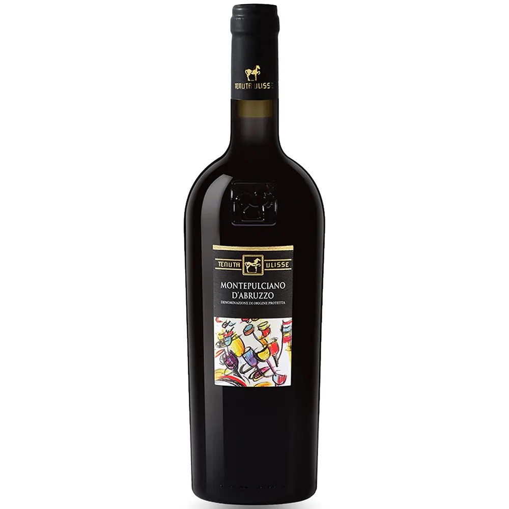 Rượu Vang Montepulciano d'Abruzzo Tenuta Ulisse 1 Rượu Vang Montepulciano d'Abruzzo Tenuta Ulisse – 750ml – Ý