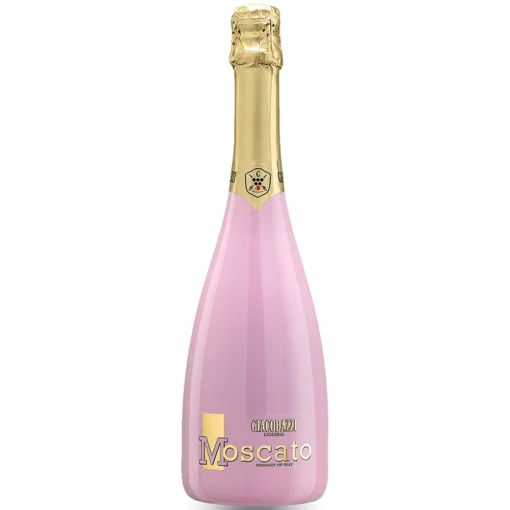Bộ sưu tập rượu vang và rượu mạnh 19 Rượu Vang Moscato Giacobazzi Rose – 750ml – Ý
