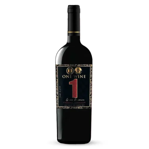 Bộ sưu tập rượu vang và rượu mạnh 18 Rượu Vang One Wine Gran Reserva Cabernet Sauvignon – 750ml – Chile