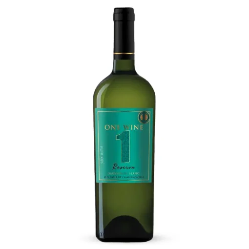 Bộ sưu tập rượu vang và rượu mạnh 25 Rượu Vang One Wine Reserva Sauvignon Blanc – 750ml – Chile