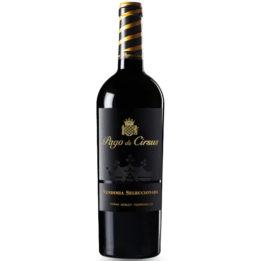 Bộ sưu tập rượu vang và rượu mạnh 21 Rượu Vang Pago de Cirsus Vendimia Seleccionada – 750ml – Tây Ban Nha