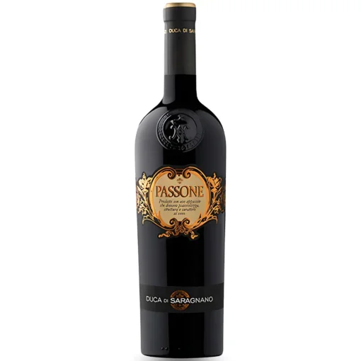 Bộ sưu tập rượu vang và rượu mạnh 16 Rượu Vang Passone Duca di Saragnano – 750ml – Ý