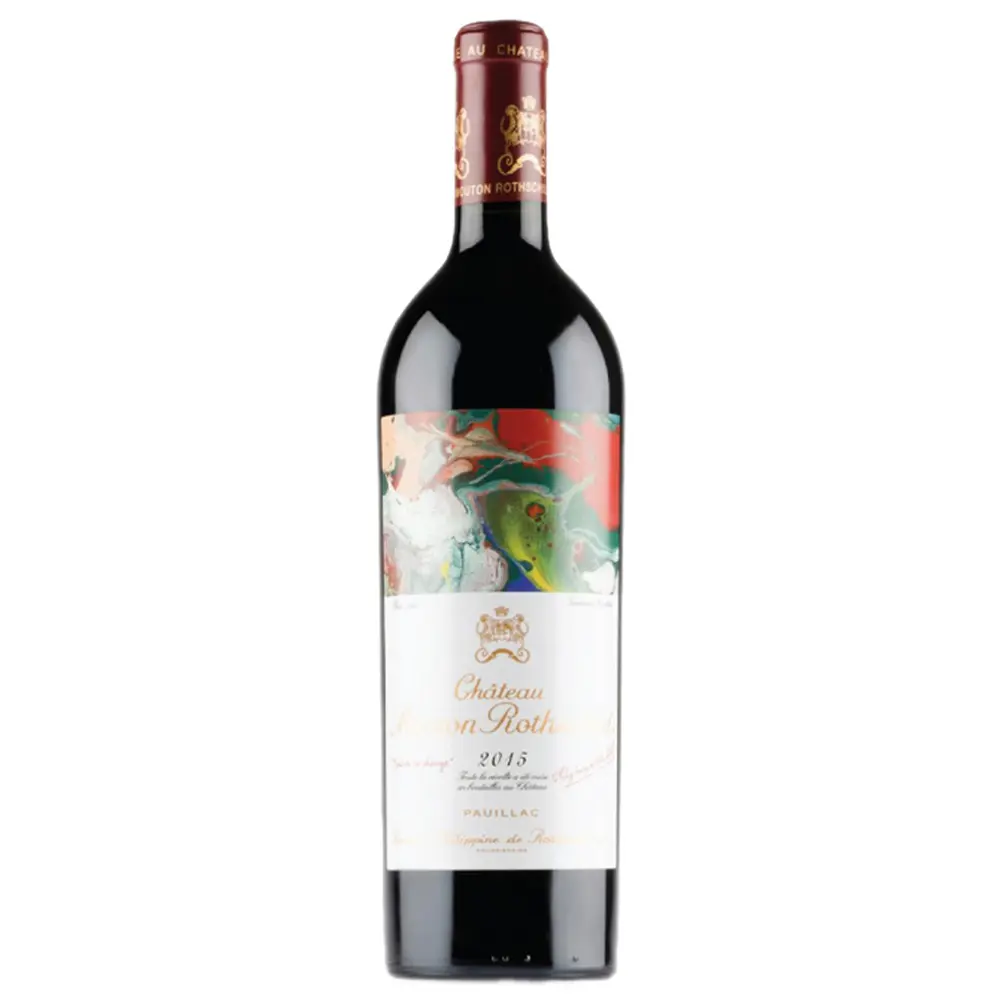 Rượu Vang Pháp Château Mouton Rothschild 2015 1 Rượu Vang Pháp Château Mouton Rothschild 2015 – 750ml – Pháp