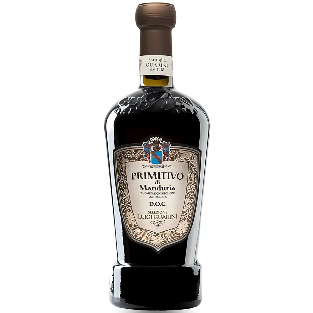 Rượu Vang Primitivo Di Manduria DOC Selezione Luigi Guarini 1 Rượu Vang Primitivo Di Manduria DOC Selezione Luigi Guarini – 750ml – Ý