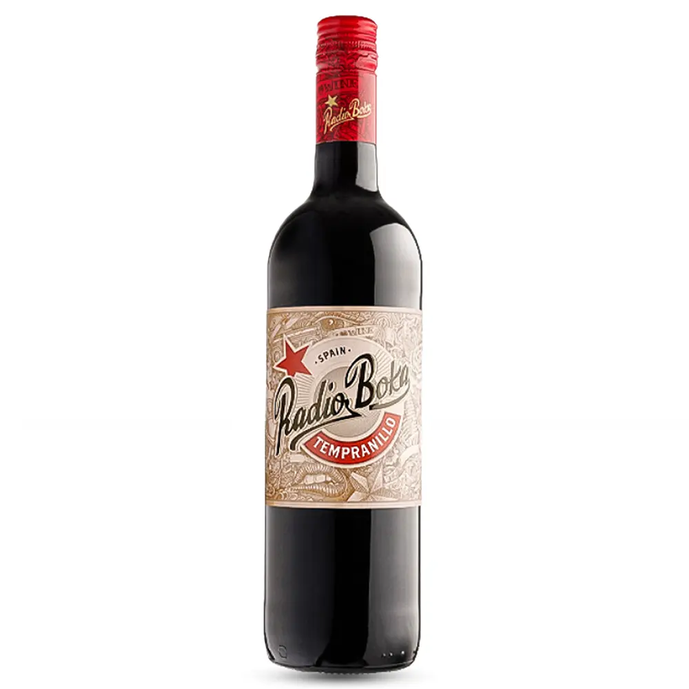 Rượu Vang Radio Boka Tempranillo 1 Rượu Vang Radio Boka Tempranillo – 750ml – Tây Ban Nha