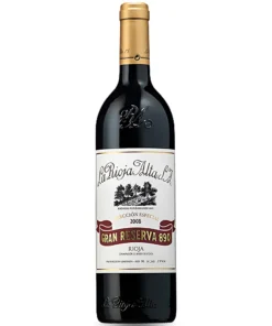 Rượu Vang Rioja Alta Gran Reserva 890 – 750ml – Tây Ban Nha