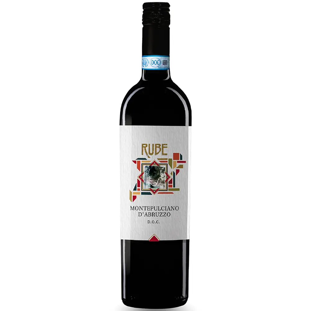 Rượu Vang Rube Montepulciano d'Abruzzo DOC 1 Rượu Vang Rube Montepulciano d'Abruzzo DOC – 750ml – Ý