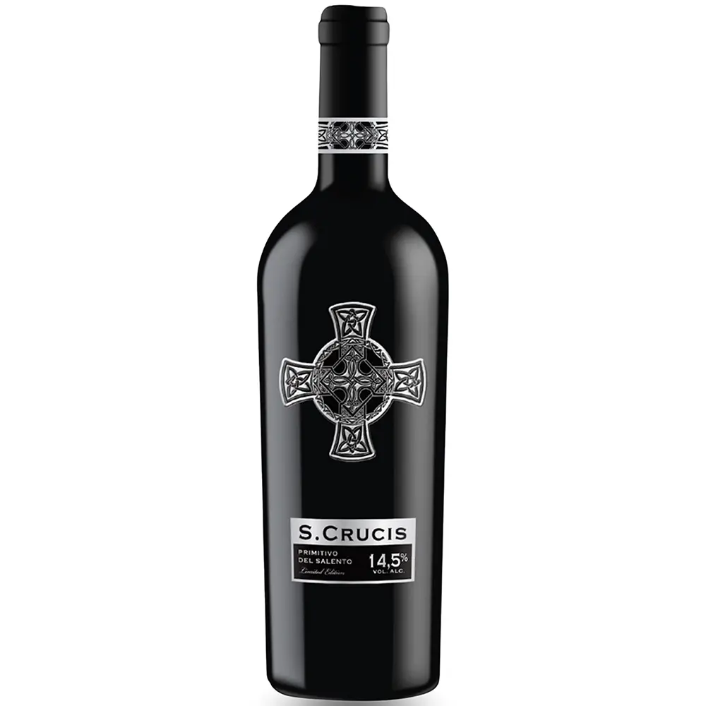 Rượu Vang S.Crucis Primitivo Del Salento Silver 1 Rượu Vang S.Crucis Primitivo Del Salento Silver – 750ml – Ý