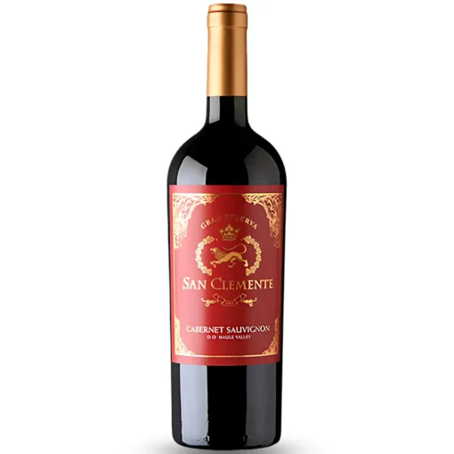 Bộ sưu tập rượu vang và rượu mạnh 15 Rượu Vang San Clemente Gran Reserva Cabernet Sauvignon – 750ml – Chile