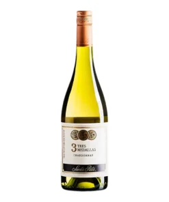 Rượu Vang Santa Rita 3 Tres Medallas Chardonnay – 750ml – Chile