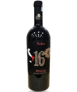 Rượu Vang Sedici 16 Puglia – 750ml – Ý