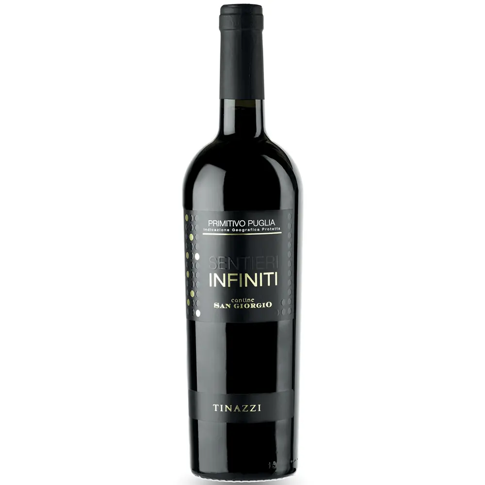 Rượu Vang Sentieri Infiniti Primitivo Puglia 1 Rượu Vang Sentieri Infiniti Primitivo Puglia – 750ml – Ý
